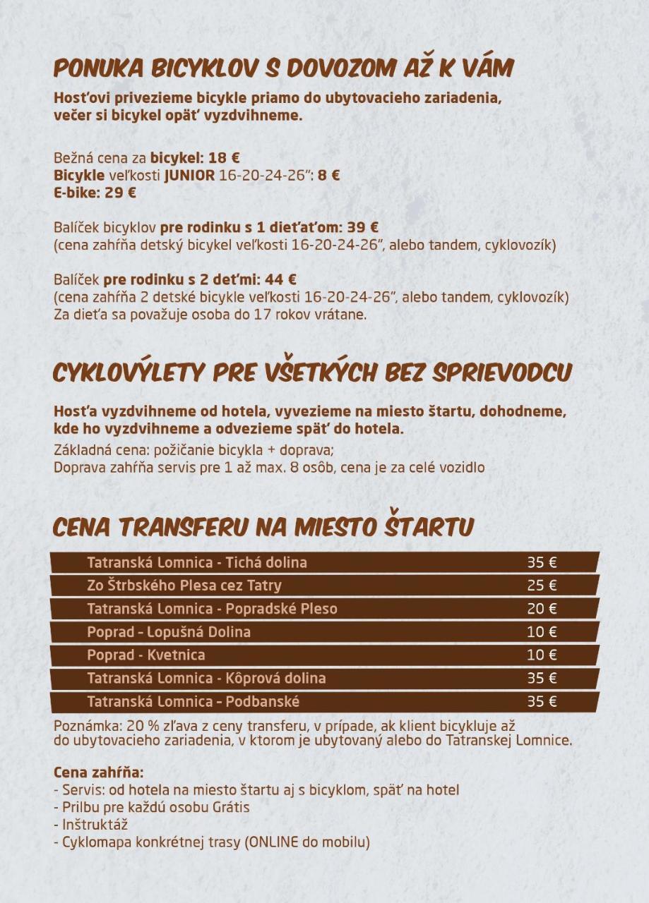 Apartman Hrebienok V Hrebienok Rezort Vysoke Tatry Ngoại thất bức ảnh